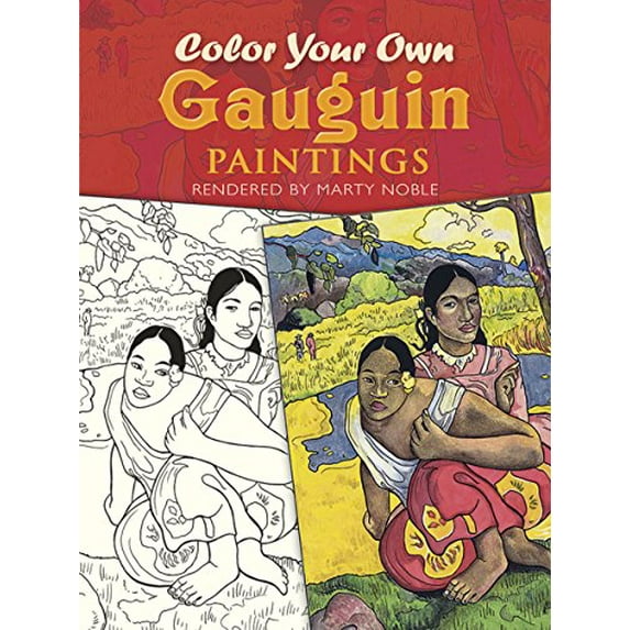 Pre-Owned Color Your Own Gauguin Paintings (Paperback) 048641325X 9780486413259