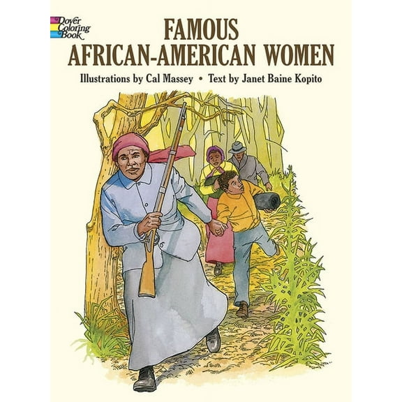 Dover Black History Coloring Books Famous African-American Women Coloring Book, (Paperback)