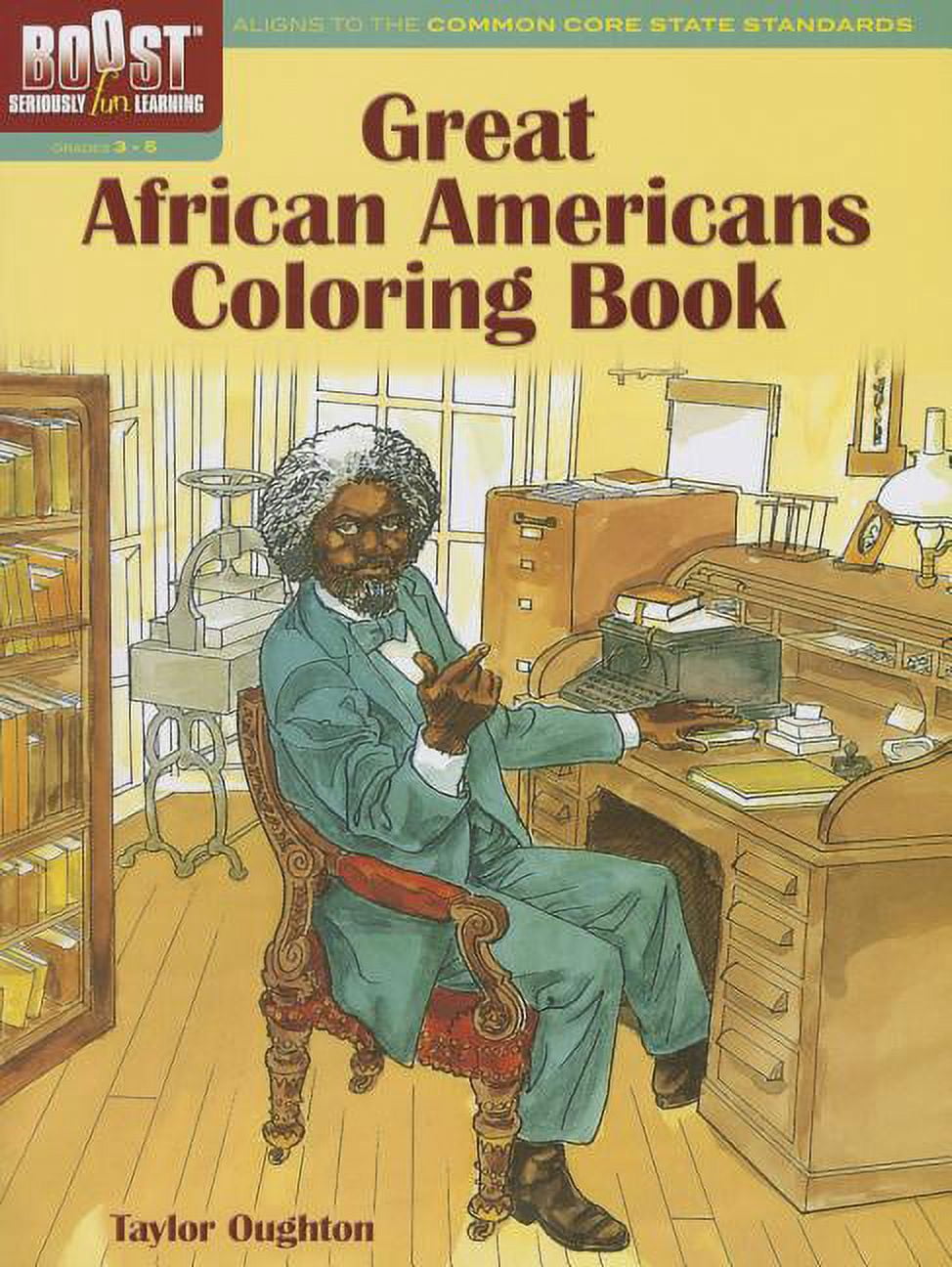 Dover Black History Coloring Books: Great African Americans Coloring ...