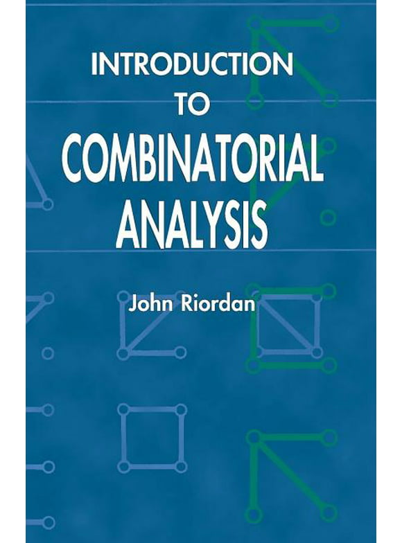 Dover Books on Mathematics: Introduction to Combinatorial Analysis (Paperback)