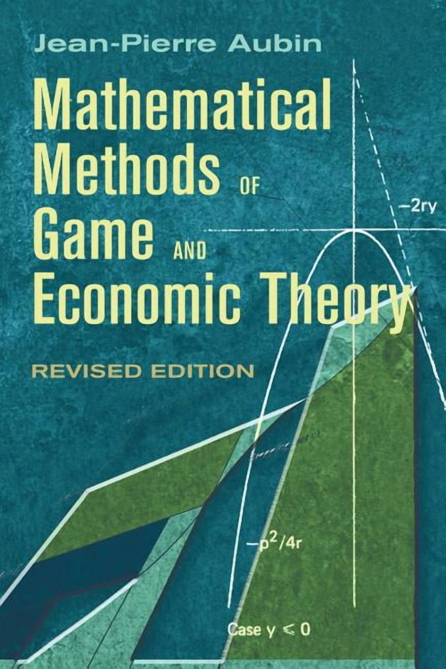 Dover Books on Mathematics: Mathematical Methods of Game and Economic ...