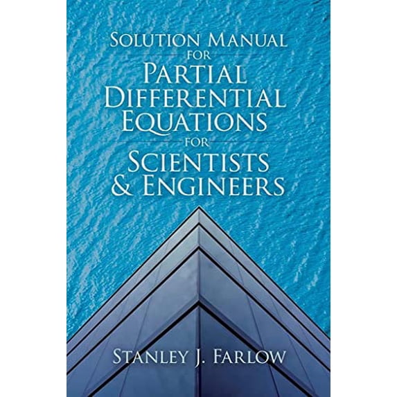 Pre-Owned Solution Manual For Partial Differential Equations for Scientists and Engineers (Dover Books on Mathematics) Paperback