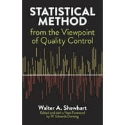 Dover Books on Mathematics: Statistical Method from the Viewpoint of Quality Control (Paperback)