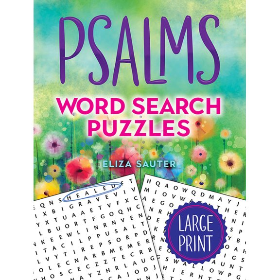 Dover Brain Games & Puzzles Psalms Word Search Puzzles, (Paperback)