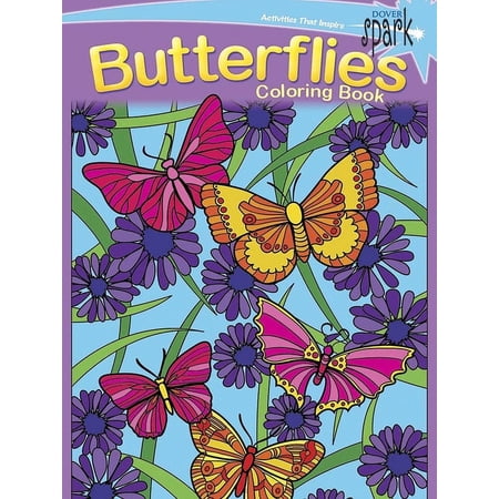 BUTTERFLIES COLORING BOOK/