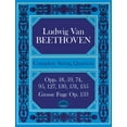 thumbnail image 1 of Dover Chamber Music Scores Complete String Quartets: Opp.18, 59, 74, 95, 127, 130, 131, 135, Grosse Fugue Op. 133, (Paperback), 1 of 1