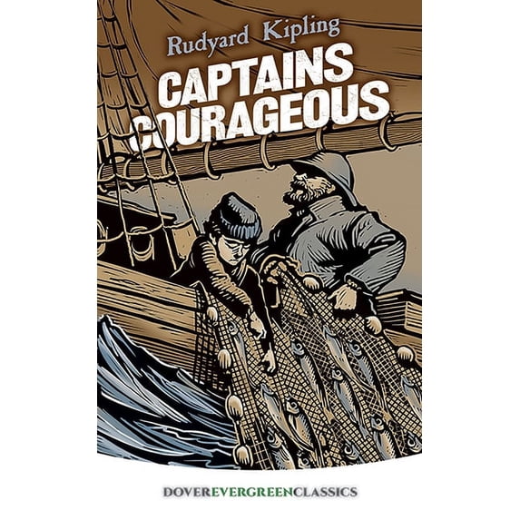 Dover Children's Evergreen Classics Captains Courageous, (Paperback)