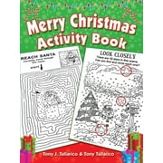 TONY J TALLARICO; TONY TALLARICO Dover Christmas Activity Books For Kids: Merry Christmas Activity Book (Paperback)