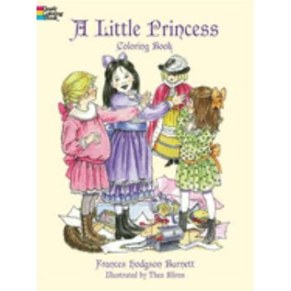 Pre-Owned A Little Princess Coloring Book (Paperback) by Frances Hodgson Burnett