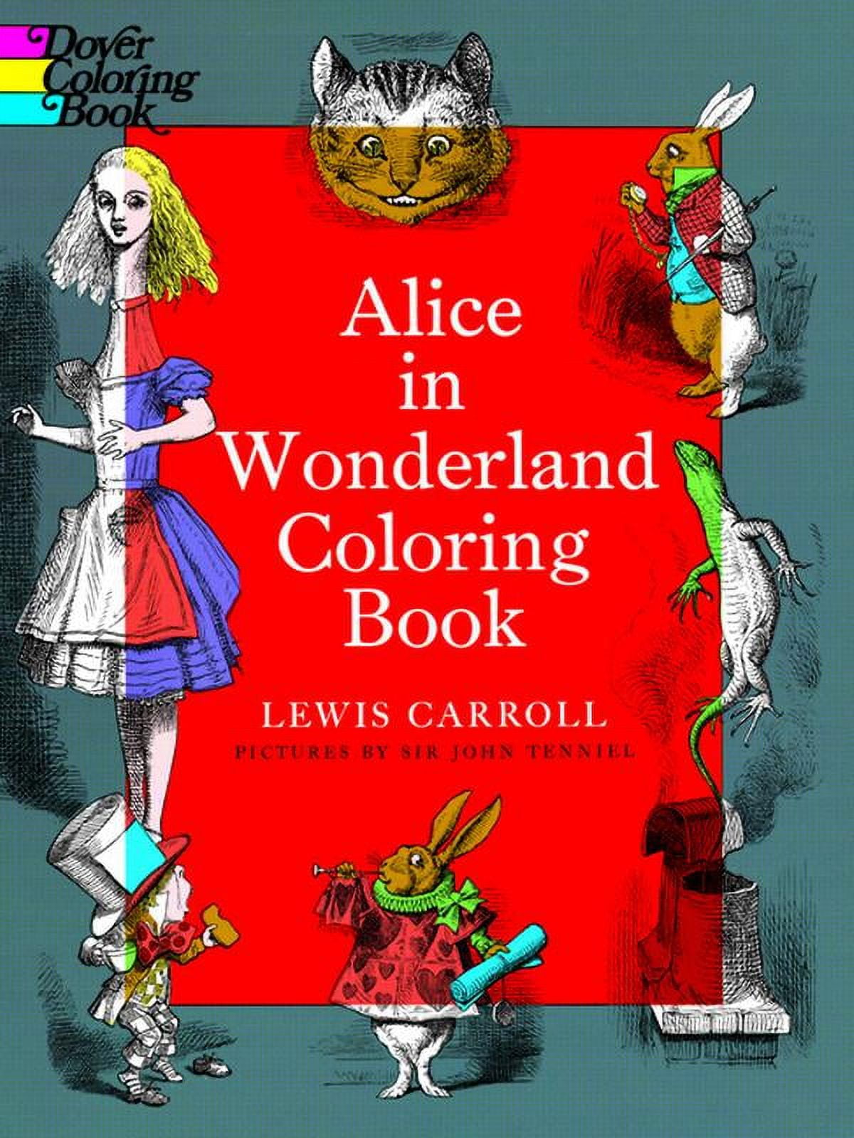DOVER FARMS Dover Classic Stories Coloring Book Alice in Wonderland Coloring Book, (Paperback)