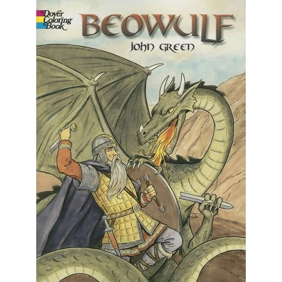 Dover Classic Stories Coloring Book: Beowulf Coloring Book (Paperback)