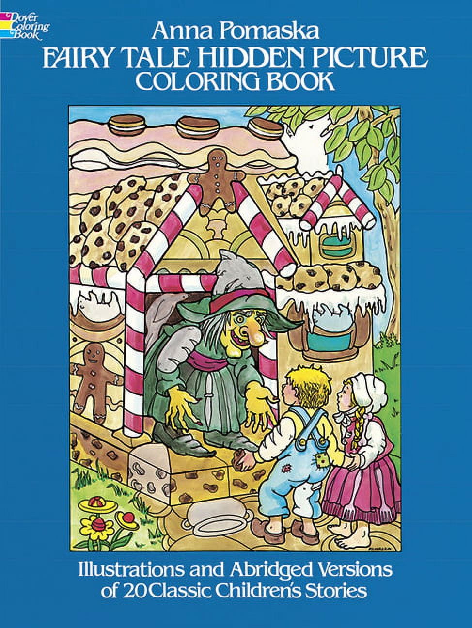 Fairy Tale Hidden Picture Coloring Book -- Anna Pomaska