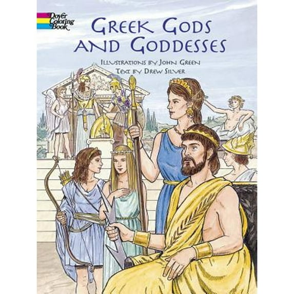 Pre-Owned Greek Gods and Goddesses Coloring Book (Dover Classic Stories Coloring Book), 9780486418629, 0486418626, Paperback,