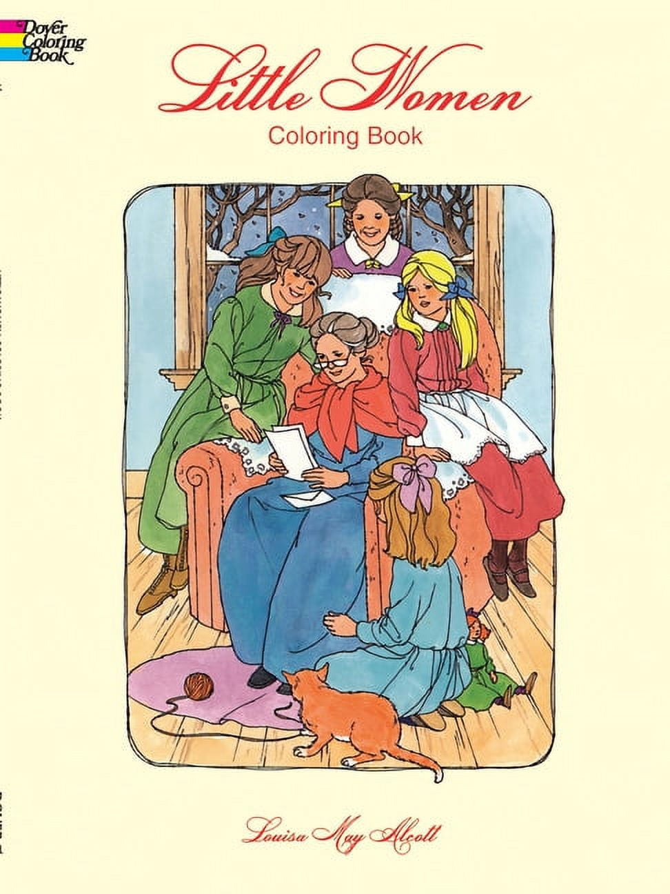 Dover Classic Stories Coloring Book: Little Women Coloring Book ...