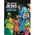 thumbnail image 1 of Dover Classic Stories Coloring Book The Life of Jesus Stained Glass Coloring Book, (Paperback), 1 of 1