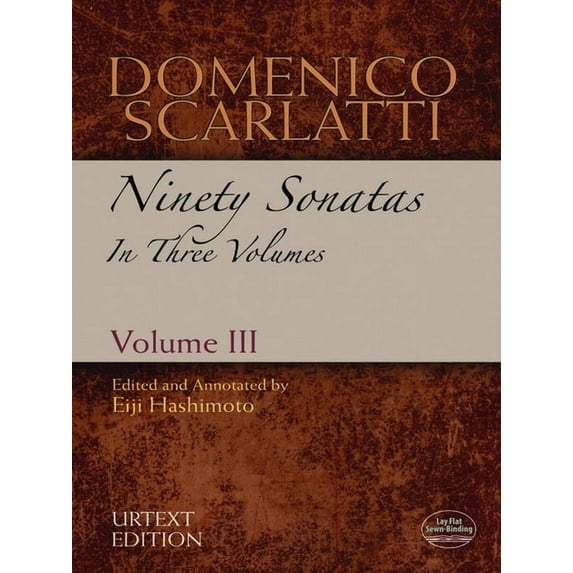 Dover Classical Piano Music Domenico Scarlatti: Ninety Sonatas in Three Volumes, Volume III: Volume 3, (Paperback)