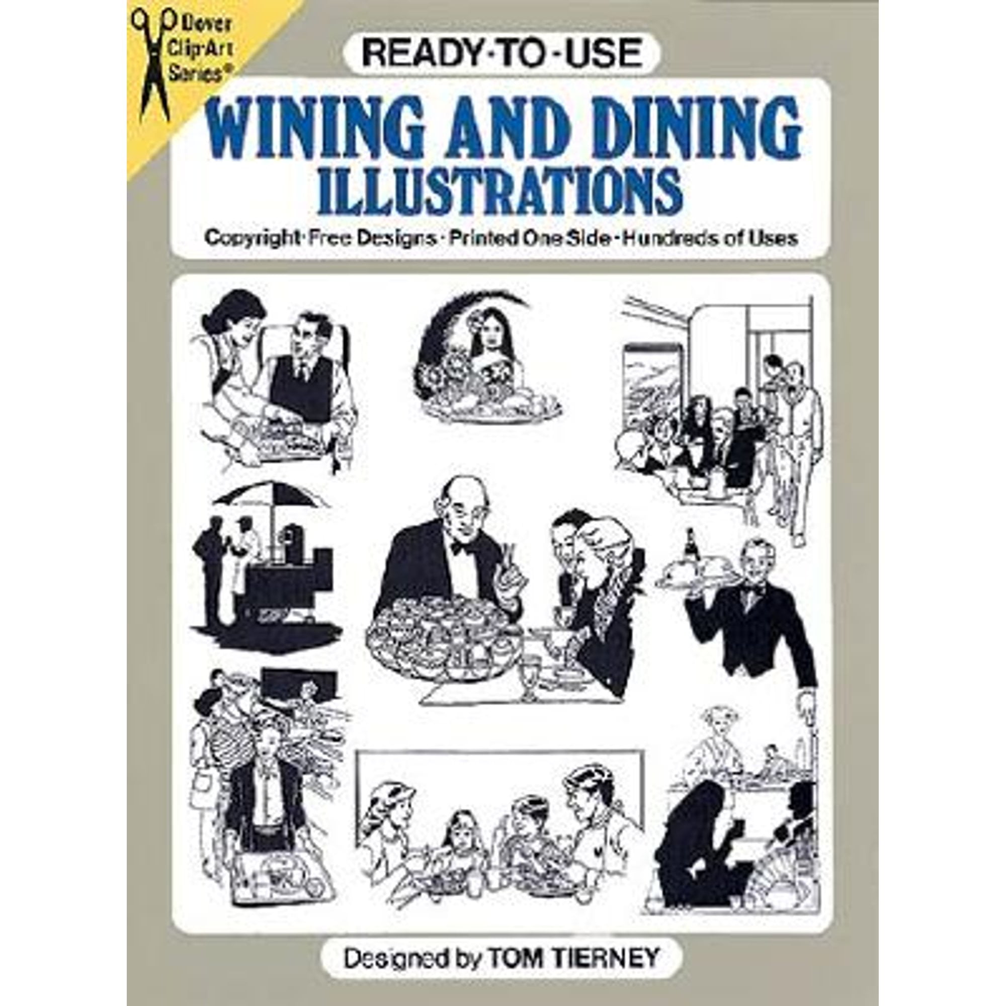 Pre-Owned Dover Clip Art Ready-To-Use: Ready-To-Use Wining and Dining ...