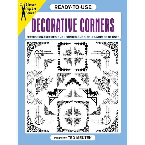 Dover Clip Art Ready-to-Use: Ready-to-Use Decorative Corners (Paperback)