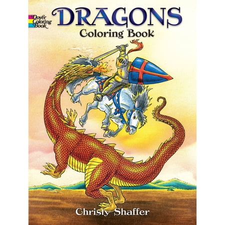 Dover Coloring Book, Dragons