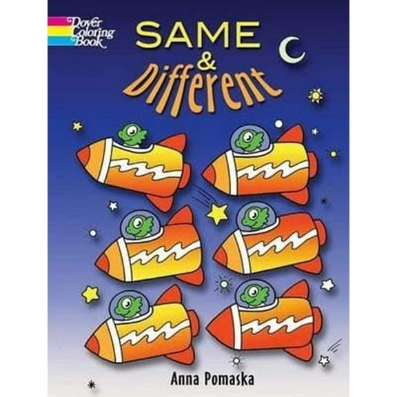 Pre-Owned Same and Different Coloring Book (Dover Coloring Books) Paperback