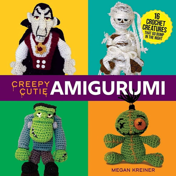 Dover Crafts: Crochet: Creepy Cutie Amigurumi : 16 Crochet Creatures That Go Bump in the Night (Paperback)