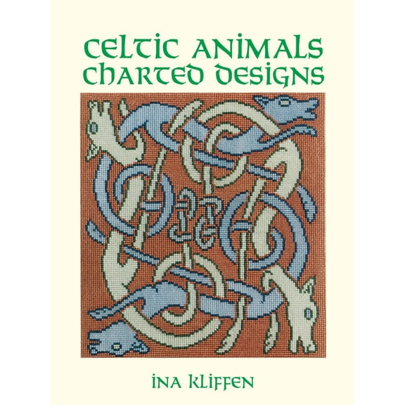 Dover Crafts: Embroidery & Needlepoint: Celtic Animals Charted Designs (Paperback)