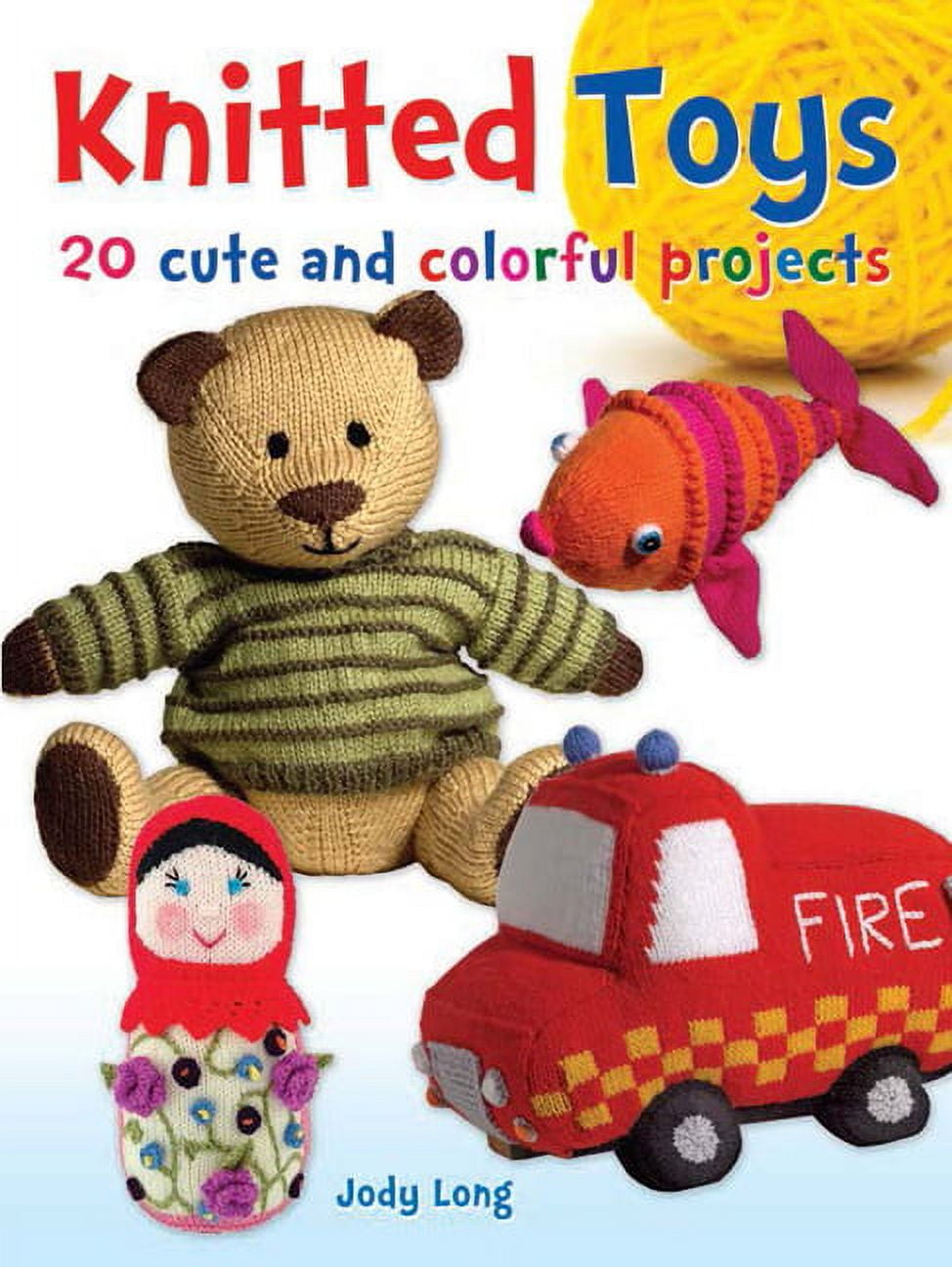 Dover Crafts: Knitting: Knitted Toys : 20 Cute and Colorful Projects  (Paperback) - Walmart.com, image size:974x1296