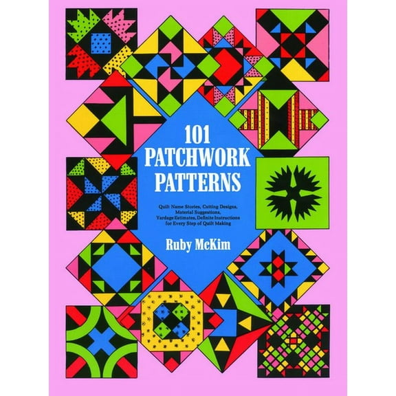 Dover Crafts: Quilting: 101 Patchwork Patterns (Paperback)