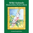 thumbnail image 1 of Dover Crafts: Stained Glass: Wild Animals Stained Glass Pattern Book (Paperback), 1 of 1