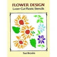 thumbnail image 1 of Dover Crafts: Stencils: Flower Design Laser-Cut Plastic Stencils (Paperback), 1 of 1