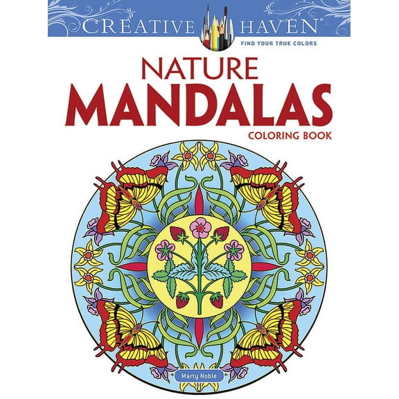 Dover Creative Haven Coloring Book, Nature Mandalas