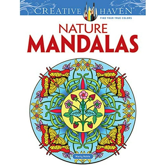 Pre-Owned Creative Haven Nature Mandalas Coloring Book (Paperback) 0486491374 9780486491370