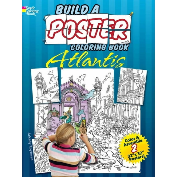 Build a Poster Coloring Book Atlantis
