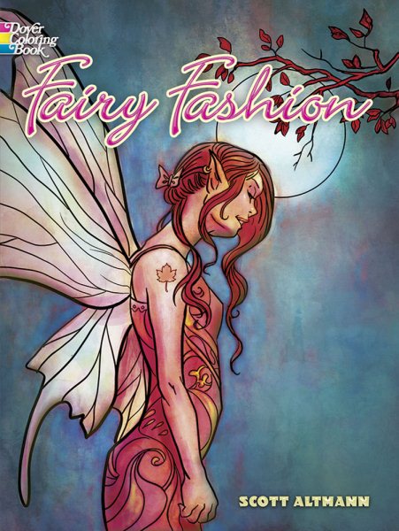 Dover Fantasy Coloring Books: Fairy Fashion Coloring Book (Paperback) - image 1 of 1