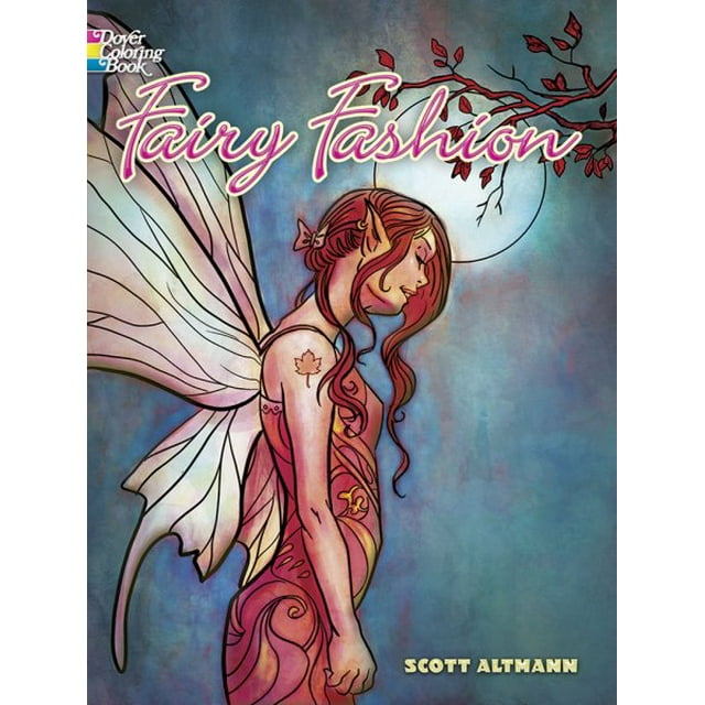 Dover Fantasy Coloring Books: Fairy Fashion Coloring Book (Paperback)