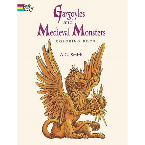 Gargoyles & Medieval Monsters Coloring Book by Dover