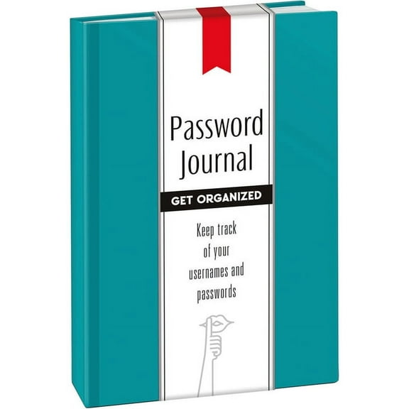 Dover Farms Password Caribbean Blue Journals, 4.30", 125 page