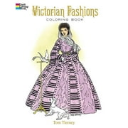 Dover Fashion Coloring Book Victorian Fashions Coloring Book, (Paperback)