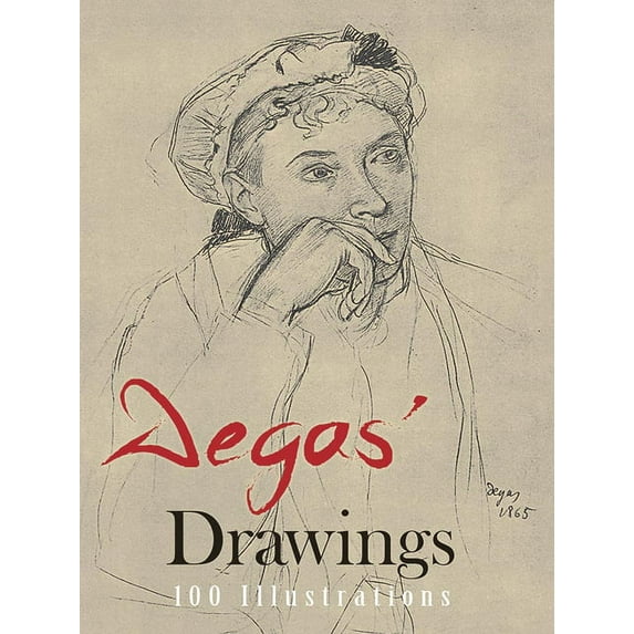 Dover Fine Art, History of Art Degas' Drawings, (Paperback)
