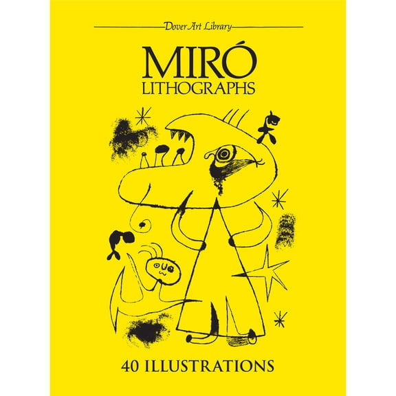 Dover Fine Art, History of Art: Mir Lithographs (Paperback)