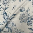 thumbnail image 1 of Dover Floral Digital Print Fabric - Linen Look - 115 Inch. in Width, | Home Decor, 1 of 3