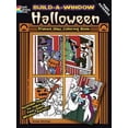 thumbnail image 1 of Pre-Owned Build a Window Stained Glass Coloring Book Halloween (Build Window Stained Glass Coloring Book) Paperback, 1 of 1