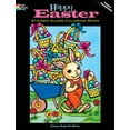 thumbnail image 1 of Dover Holiday Coloring Book: Happy Easter Stained Glass Coloring Book (Paperback), 1 of 1