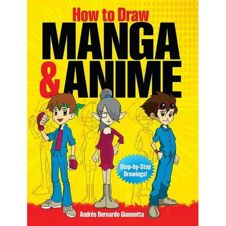 Dover How to Draw How to Draw Manga & Anime: Step-By-Step Drawings!, (Paperback)