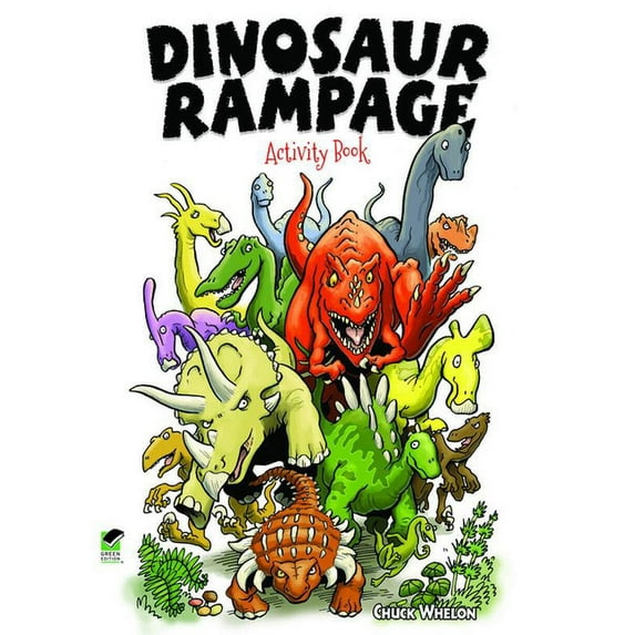 Dover Kids Activity Books: Dinosaurs Dinosaur Rampage Activity Book, (Paperback)