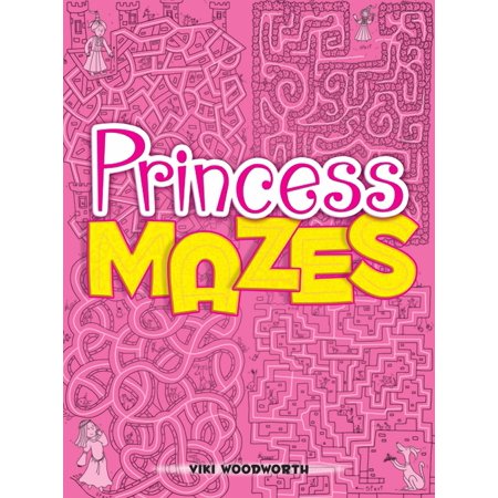 Dover Kids Activity Books: Fantasy Princess Mazes, (Paperback)
