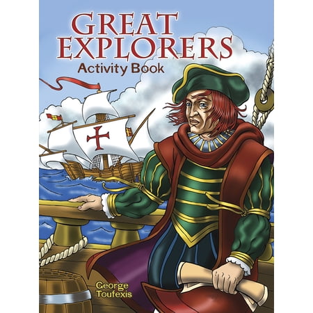 Dover Kids Activity Books Great Explorers Activity Book, (Paperback)