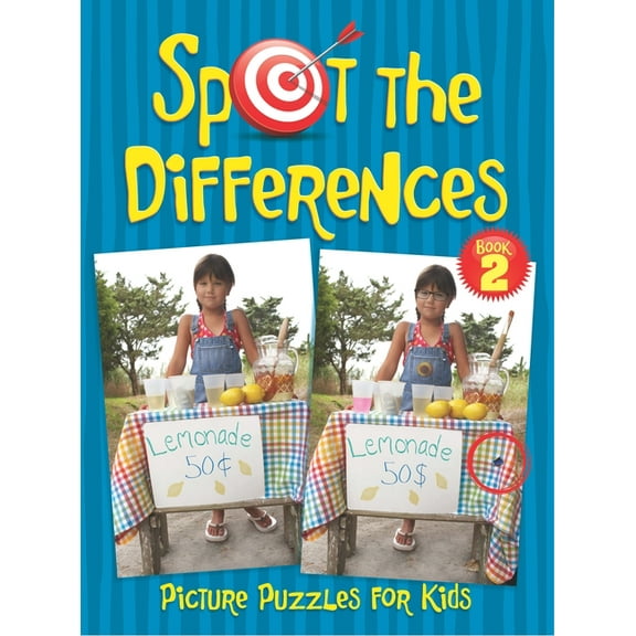 Dover Kids Activity Books Spot the Differences Picture Puzzles for Kids Book 2, (Paperback)
