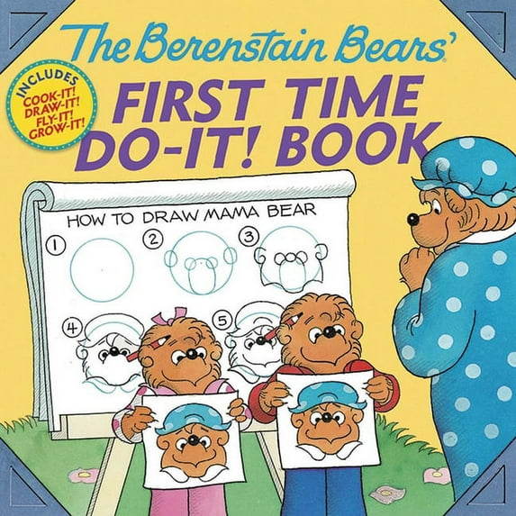 Dover Kids Activity Books The Berenstain Bears' First Time Do-It! Book, (Paperback)
