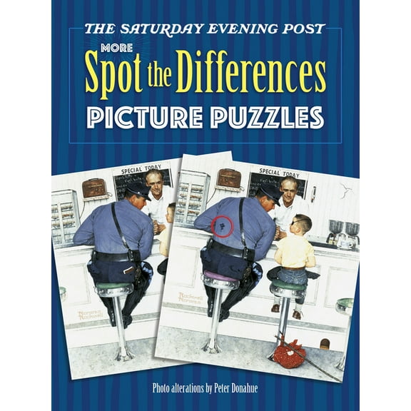 Dover Kids Activity Books The Saturday Evening Post More Spot the Differences Picture Puzzles, (Paperback)